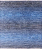 Savannah Grass Hand Knotted Wool Rug - 8' 4" X 10' 0" - Golden Nile