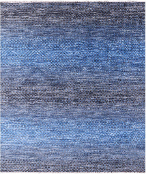 Savannah Grass Hand Knotted Wool Rug - 8' 4" X 10' 0" - Golden Nile