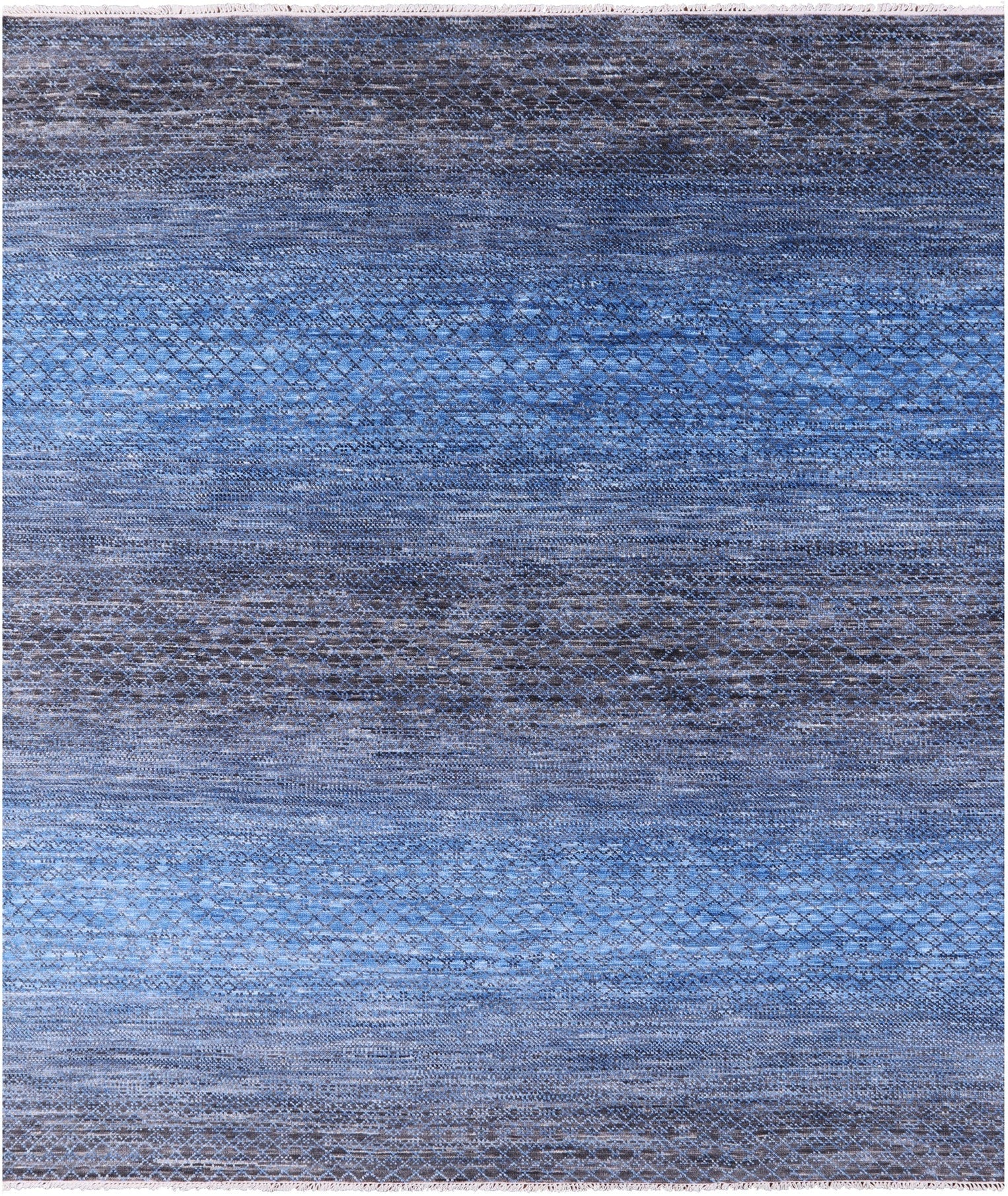 Savannah Grass Hand Knotted Wool Rug - 8' 4" X 10' 0" - Golden Nile