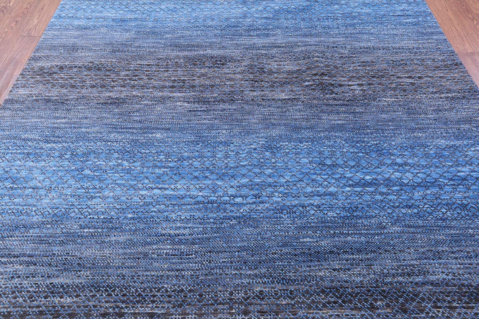 Savannah Grass Hand Knotted Wool Rug - 8' 4" X 10' 0" - Golden Nile