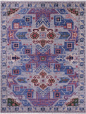 Kazak Hand Knotted Wool Rug - 9' 2" X 12' 3" - Golden Nile