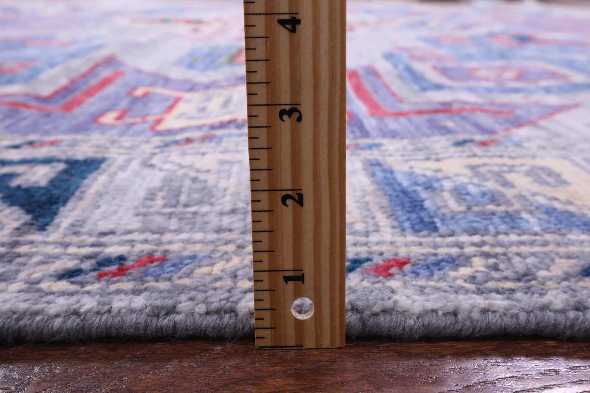 Kazak Hand Knotted Wool Rug - 9' 2" X 12' 3" - Golden Nile