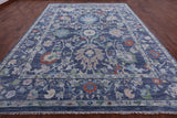 Turkish Oushak Hand Knotted Wool Rug - 10' 0" X 14' 0" - Golden Nile