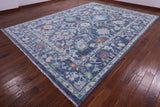 Turkish Oushak Hand Knotted Wool Rug - 10' 0" X 14' 0" - Golden Nile