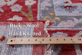 Square Turkish Oushak Handmade Wool Rug - 12' 0" X 12' 1" - Golden Nile