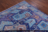 Kazak Hand Knotted Wool Rug - 9' 2" X 12' 1" - Golden Nile
