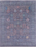 Grey Turkish Oushak Handmade Wool Rug - 9' 1" X 12' 1" - Golden Nile