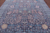 Grey Turkish Oushak Handmade Wool Rug - 9' 1" X 12' 1" - Golden Nile