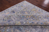 Grey Turkish Oushak Hand Knotted Wool Rug - 10' 0" X 13' 11" - Golden Nile
