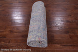 Grey Turkish Oushak Hand Knotted Wool Rug - 8' 11" X 12' 3" - Golden Nile
