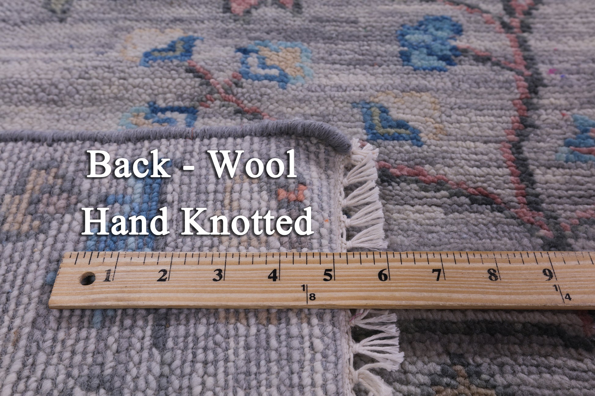 Grey Tree Of Life Persian Handmade Wool Rug - 9' 3" X 11' 10" - Golden Nile