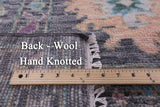 Grey Turkish Oushak Hand Knotted Wool Rug - 9' 3" X 12' 2" - Golden Nile