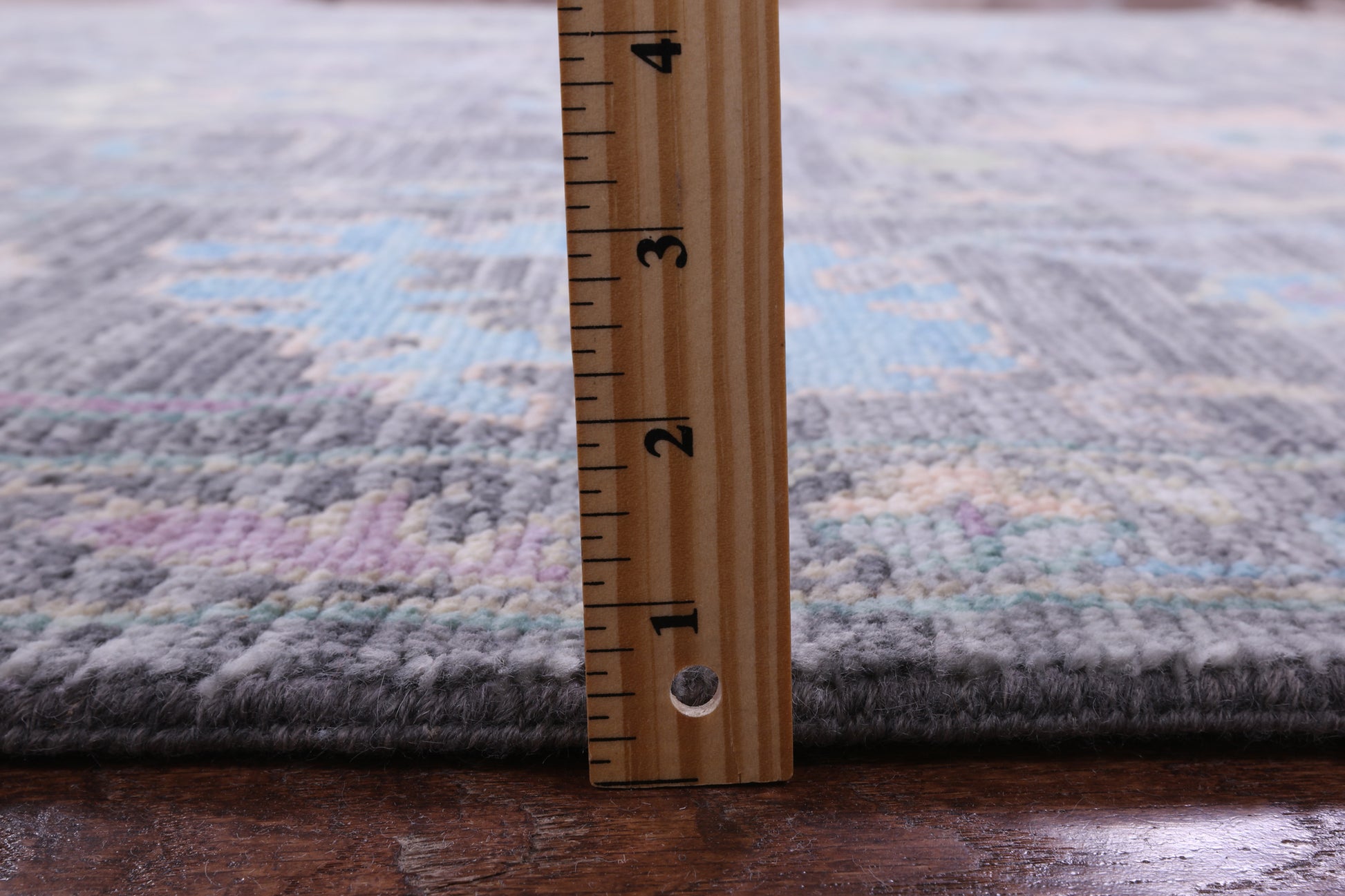 Grey Turkish Oushak Hand Knotted Wool Rug - 9' 3" X 12' 2" - Golden Nile