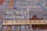 Grey Turkish Oushak Handmade Wool Rug - 9' 3" X 12' 2" - Golden Nile
