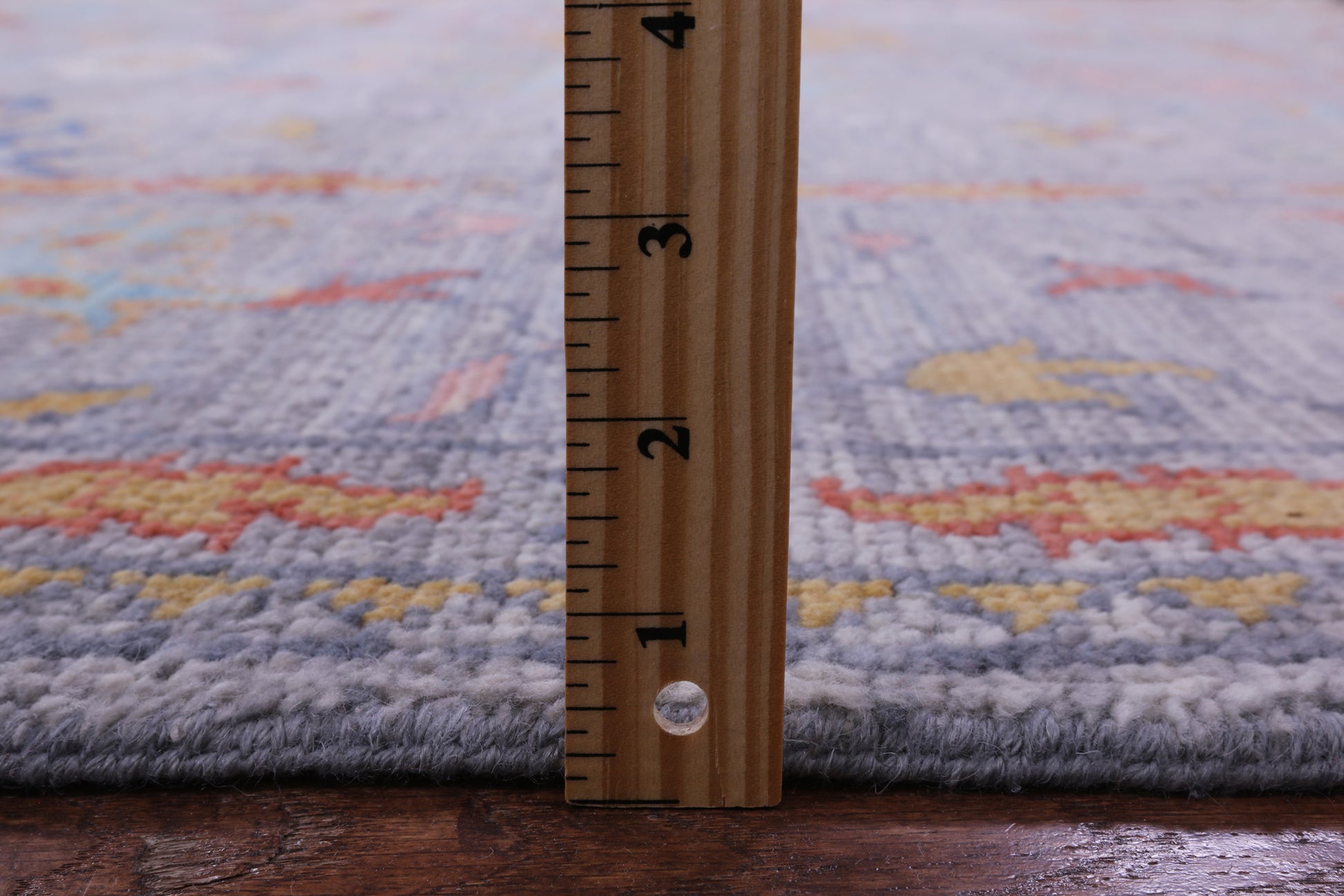 Grey Turkish Oushak Handmade Wool Rug - 9' 3" X 12' 2" - Golden Nile