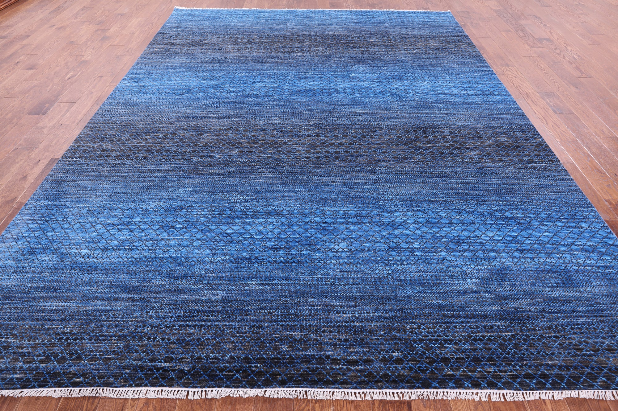 Savannah Grass Handmade Wool Rug - 9' 2" X 11' 11" - Golden Nile