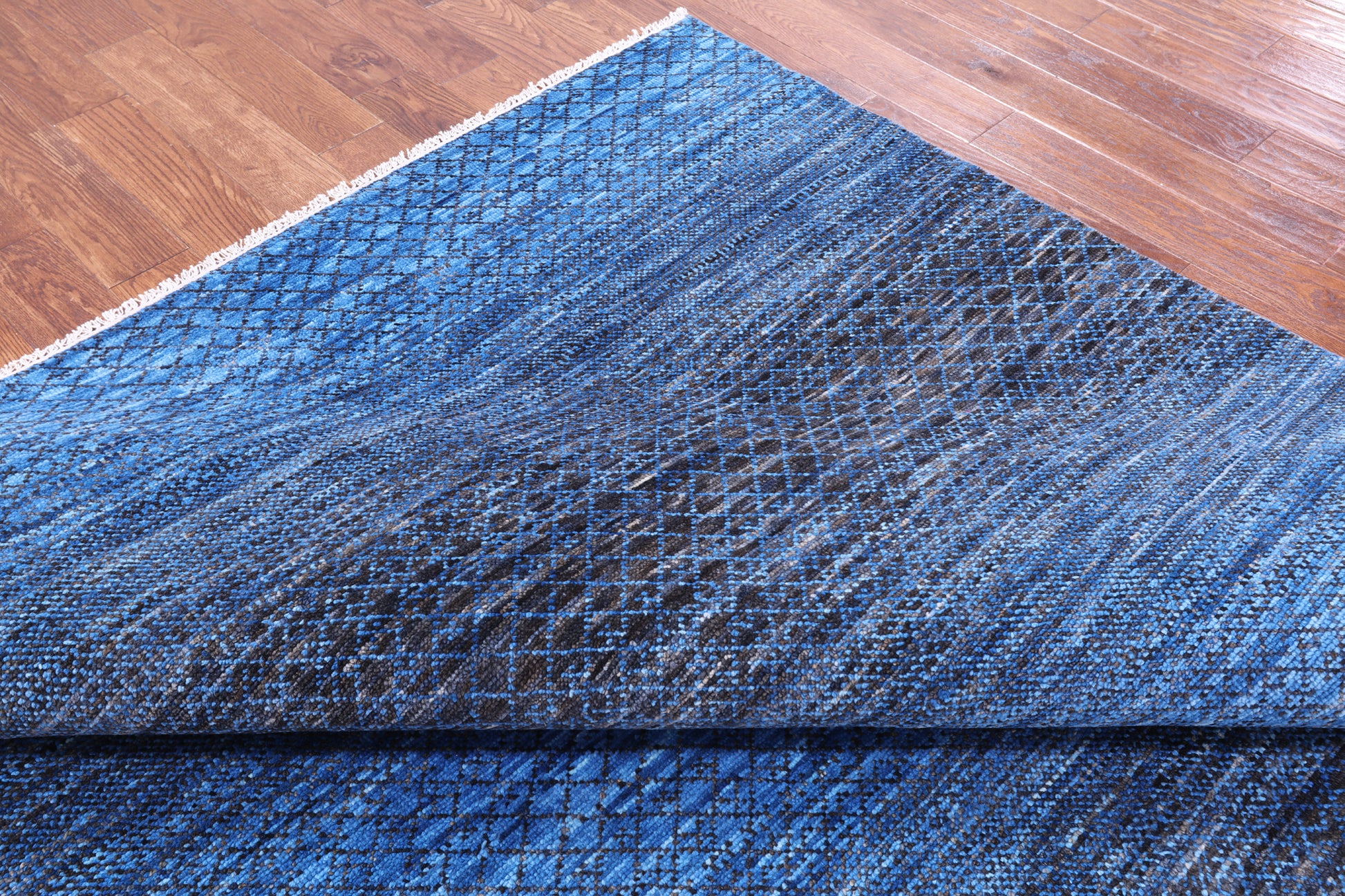 Savannah Grass Handmade Wool Rug - 9' 2" X 11' 11" - Golden Nile