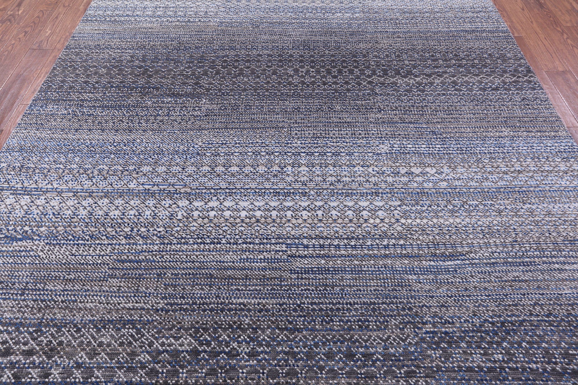 Savannah Grass Hand Knotted Wool Rug - 8' 0" X 9' 10" - Golden Nile