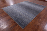 Savannah Grass Hand Knotted Wool Rug - 8' 0" X 9' 10" - Golden Nile