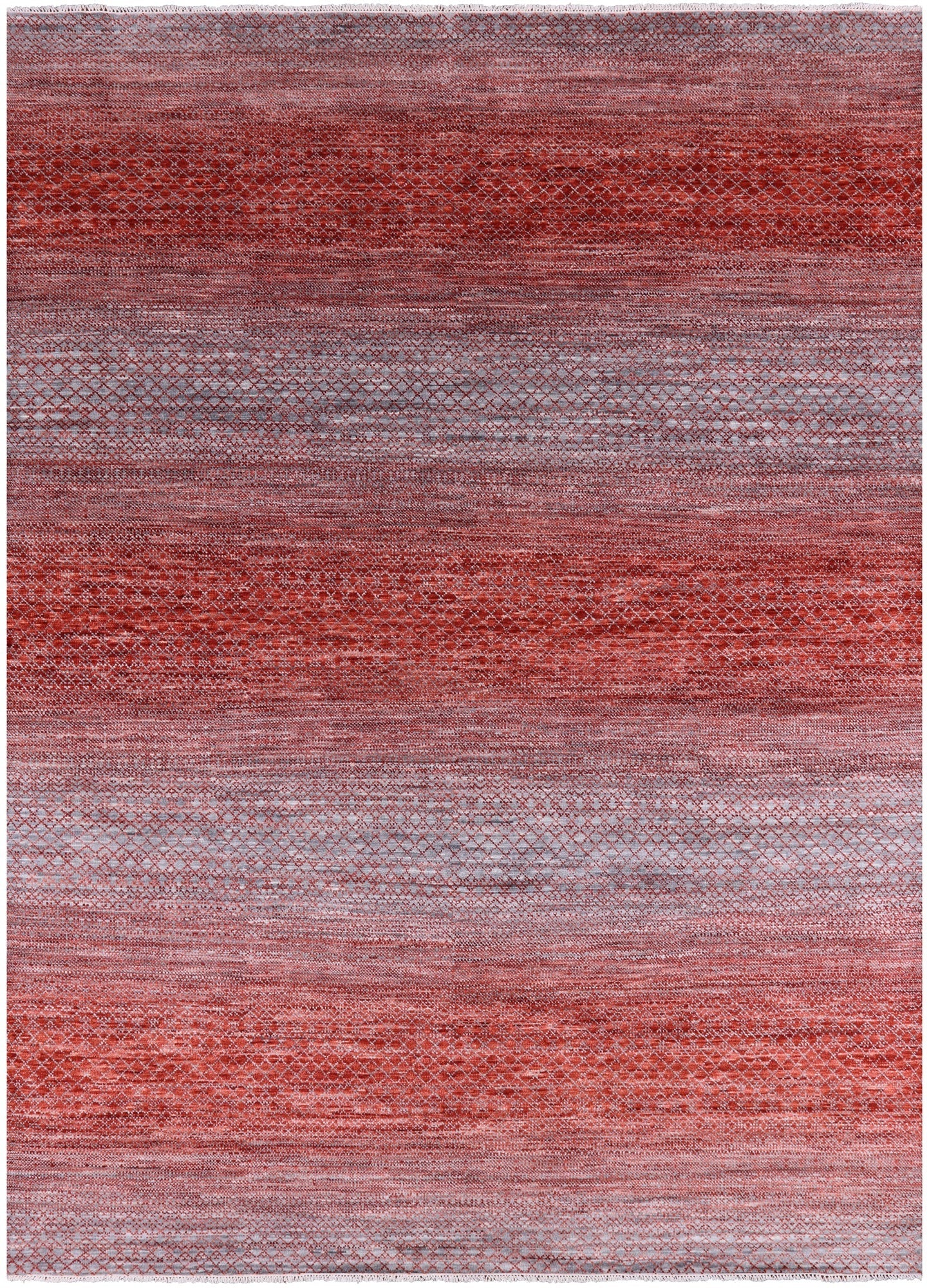Savannah Grass Hand Knotted Wool Rug - 10' 0" X 14' 0" - Golden Nile