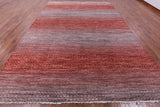 Savannah Grass Hand Knotted Wool Rug - 10' 0" X 14' 0" - Golden Nile