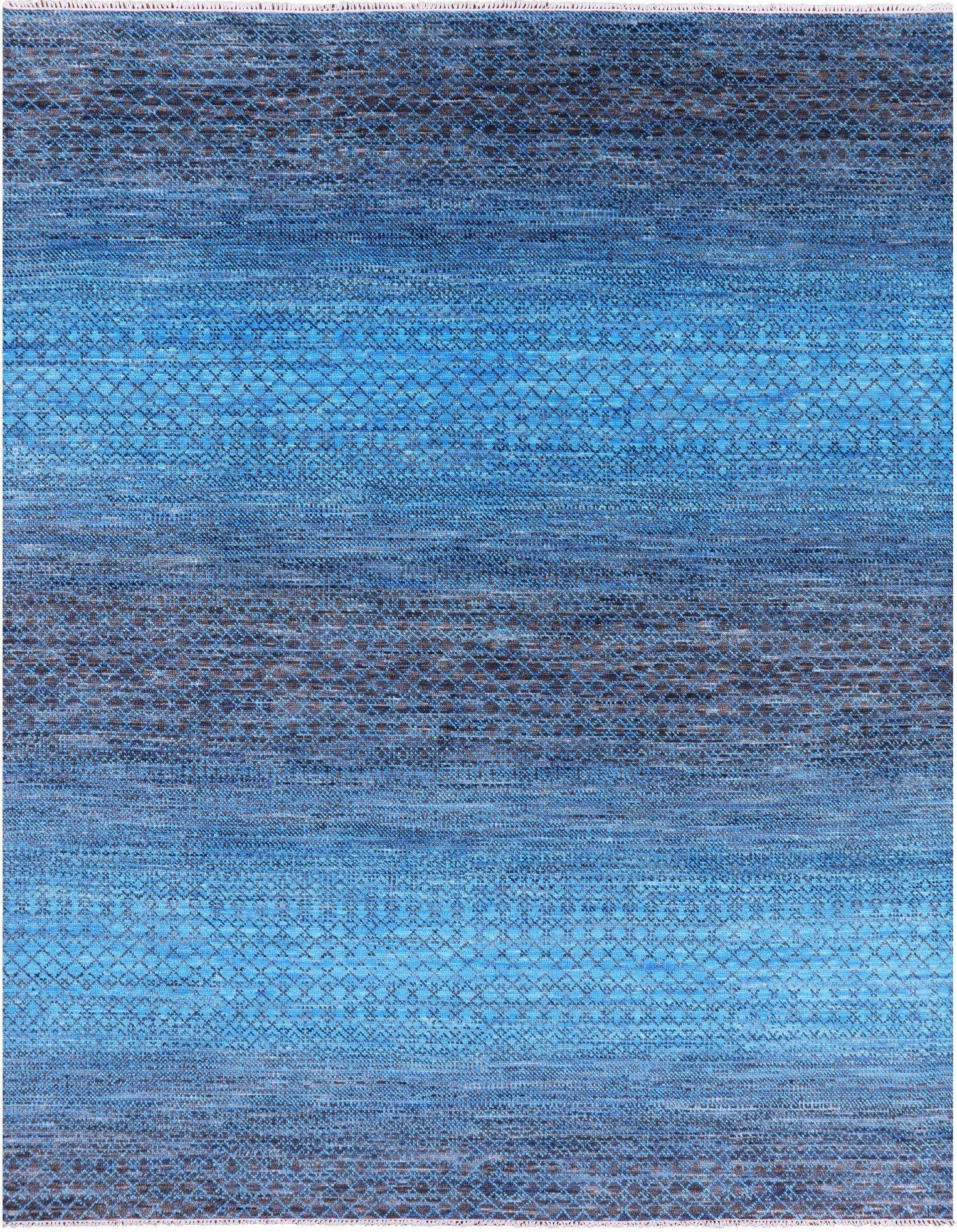 Savannah Grass Hand Knotted Wool Rug - 8' 0" X 10' 3" - Golden Nile