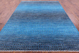 Savannah Grass Hand Knotted Wool Rug - 8' 0" X 10' 3" - Golden Nile