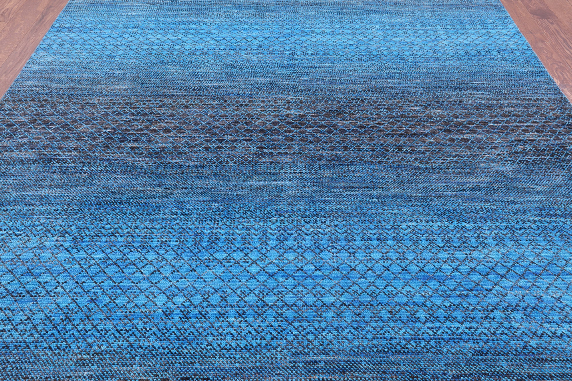 Savannah Grass Hand Knotted Wool Rug - 8' 0" X 10' 3" - Golden Nile