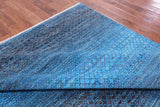 Savannah Grass Hand Knotted Wool Rug - 8' 0" X 10' 3" - Golden Nile