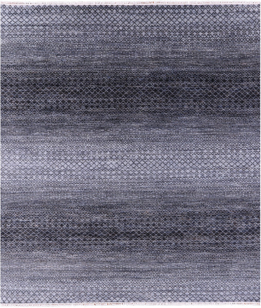 Savannah Grass Hand Knotted Wool Rug - 8' 2" X 10' 0" - Golden Nile