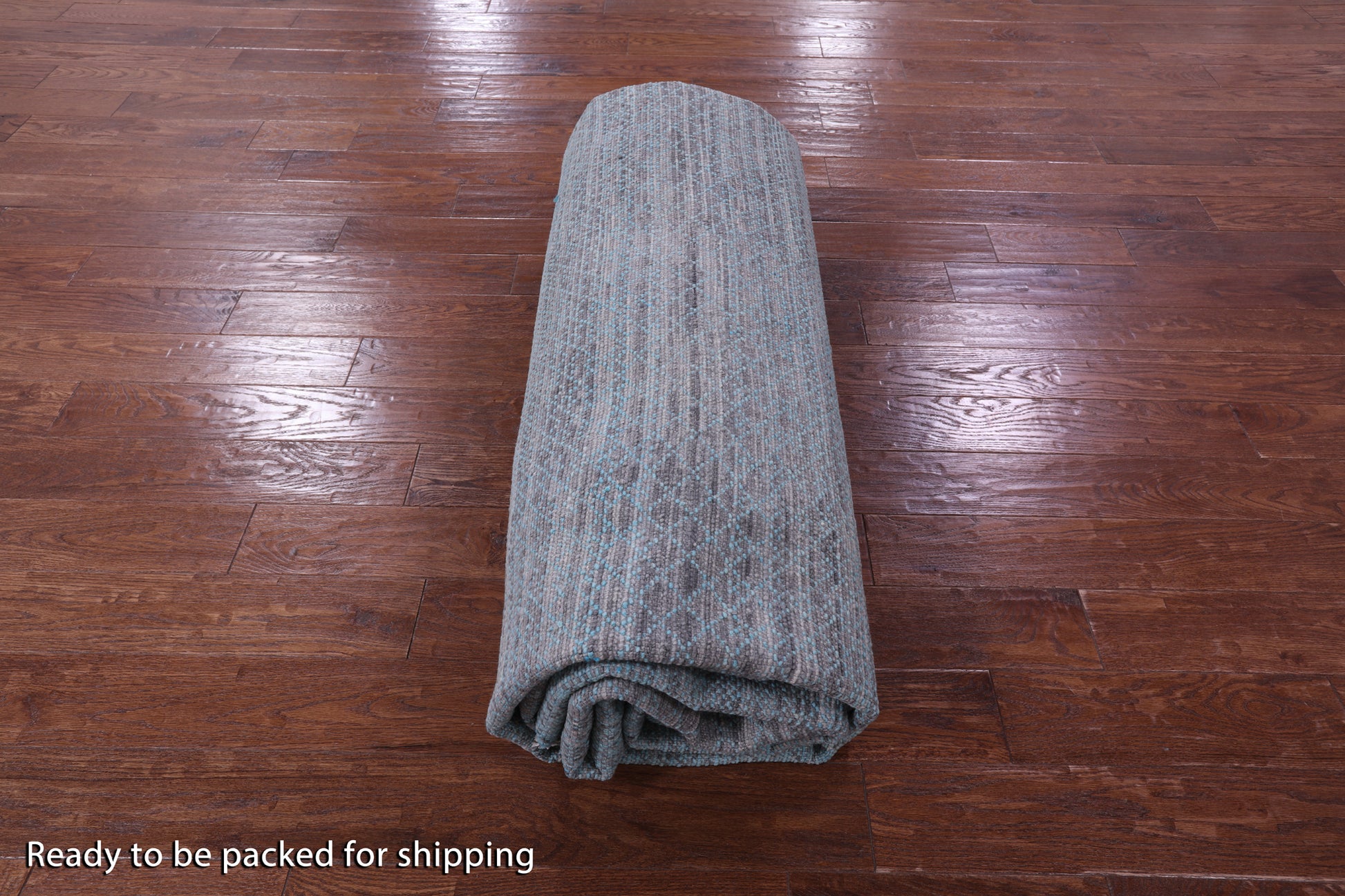 Savannah Grass Hand Knotted Wool Rug - 10' 0" X 14' 0" - Golden Nile
