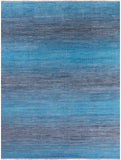Savannah Grass Hand Knotted Wool Rug - 10' 0" X 14' 0" - Golden Nile