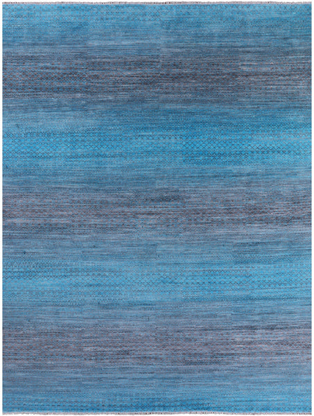 Savannah Grass Hand Knotted Wool Rug - 10' 0" X 14' 0" - Golden Nile