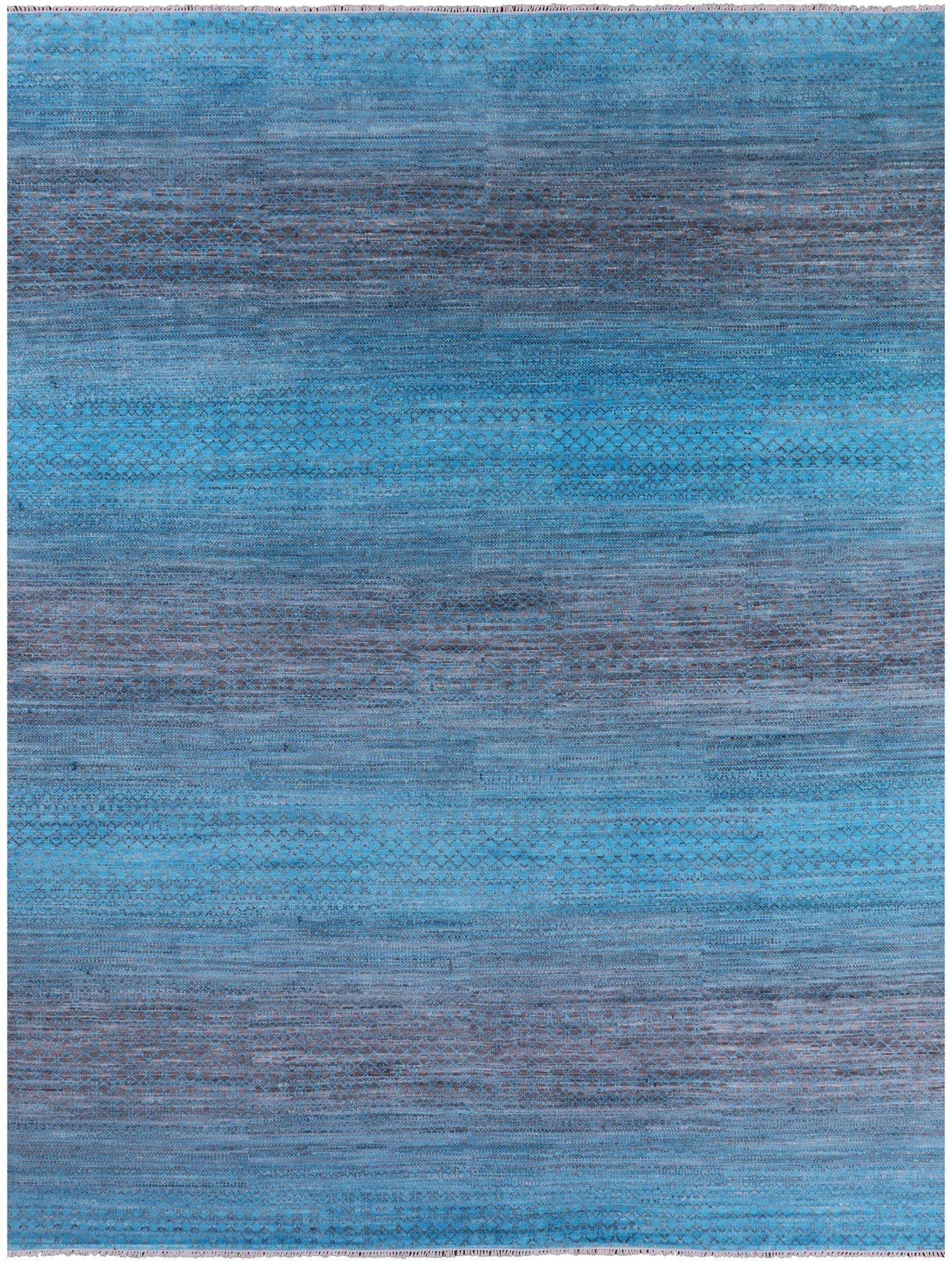 Savannah Grass Hand Knotted Wool Rug - 10' 0" X 14' 0" - Golden Nile