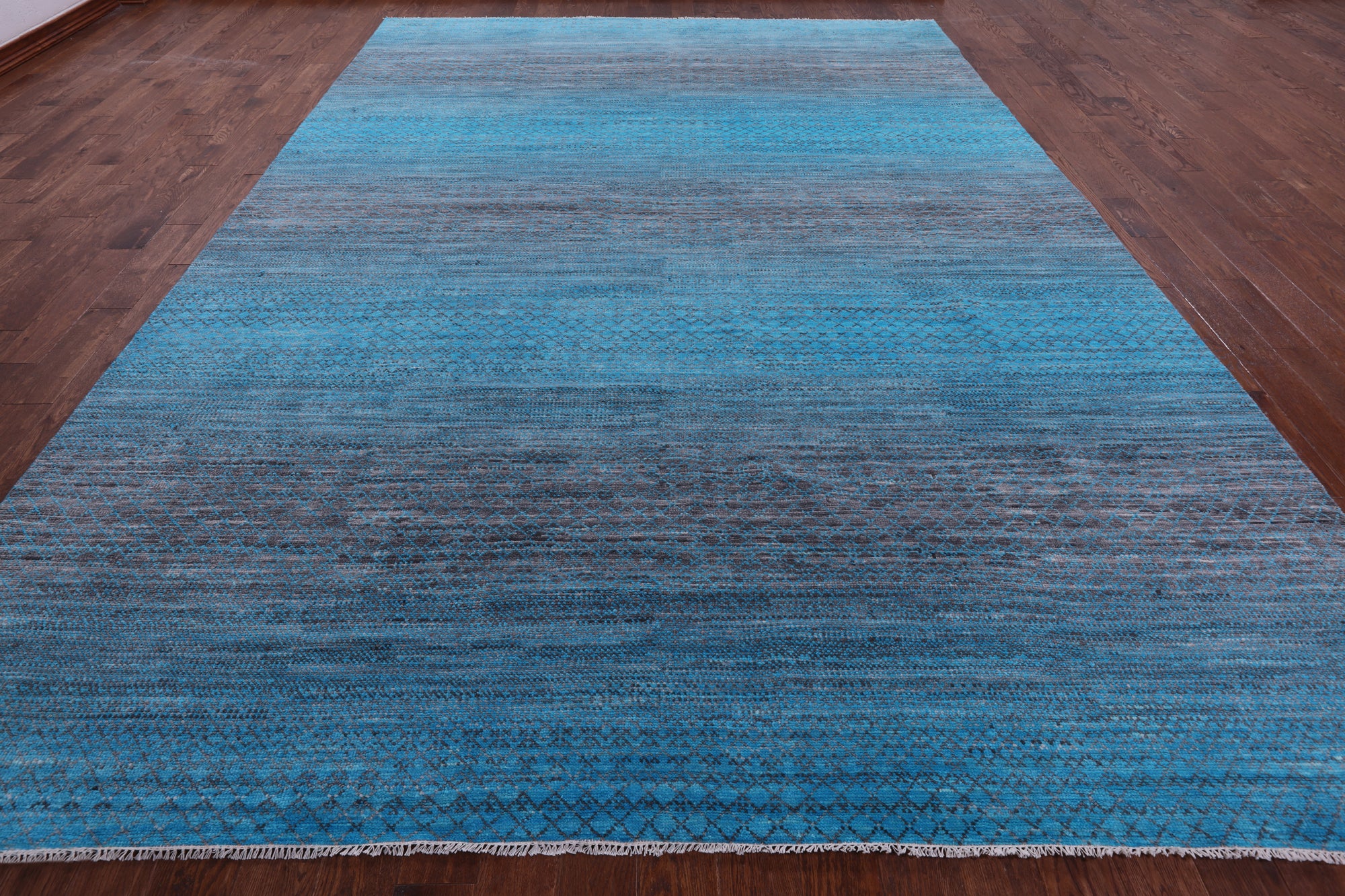 Savannah Grass Hand Knotted Wool Rug - 10' 0" X 14' 0" - Golden Nile