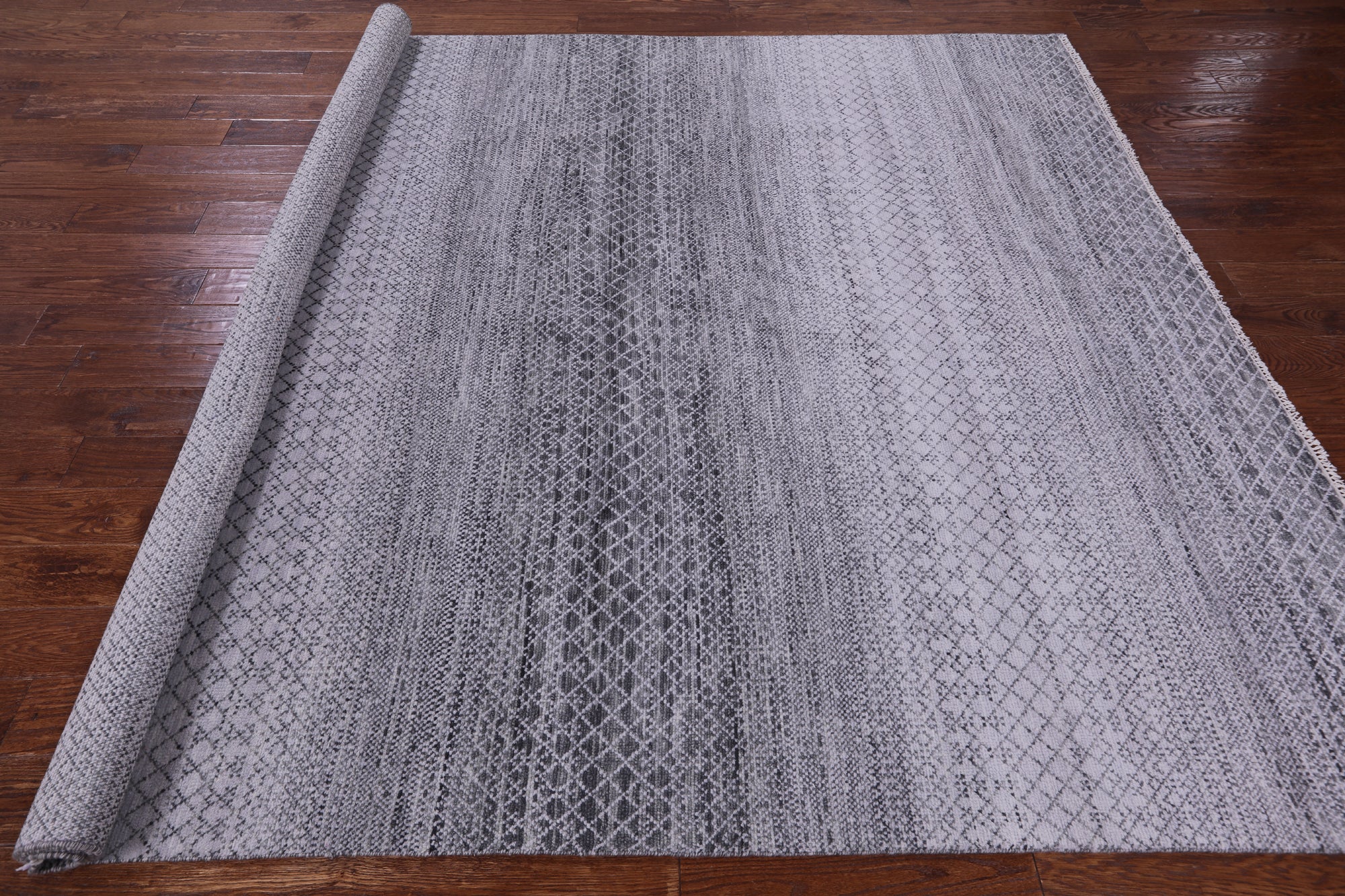 Savannah Grass Hand Knotted Wool Rug - 7' 11" X 10' 0" - Golden Nile