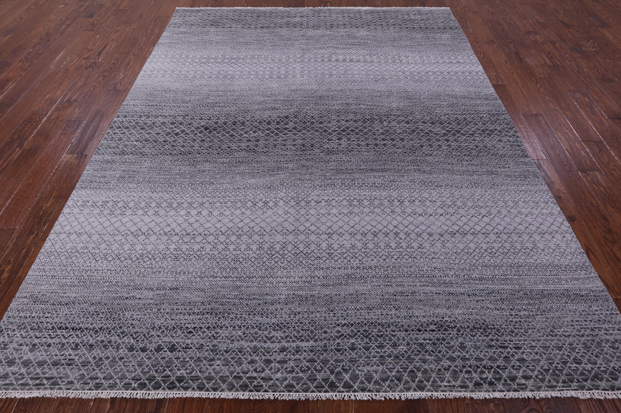 Savannah Grass Hand Knotted Wool Rug - 7' 11" X 10' 0" - Golden Nile