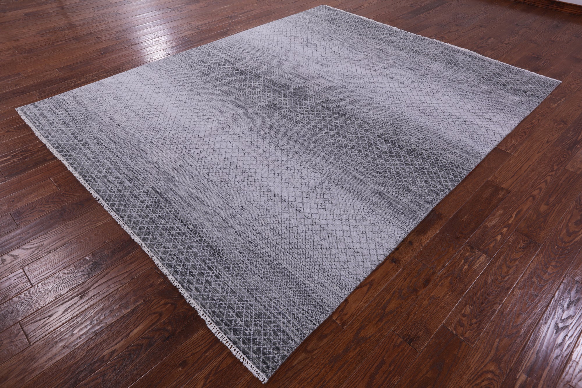 Savannah Grass Hand Knotted Wool Rug - 7' 11" X 10' 0" - Golden Nile