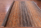 Savannah Grass Hand Knotted Wool Rug - 10' 0" X 14' 0" - Golden Nile
