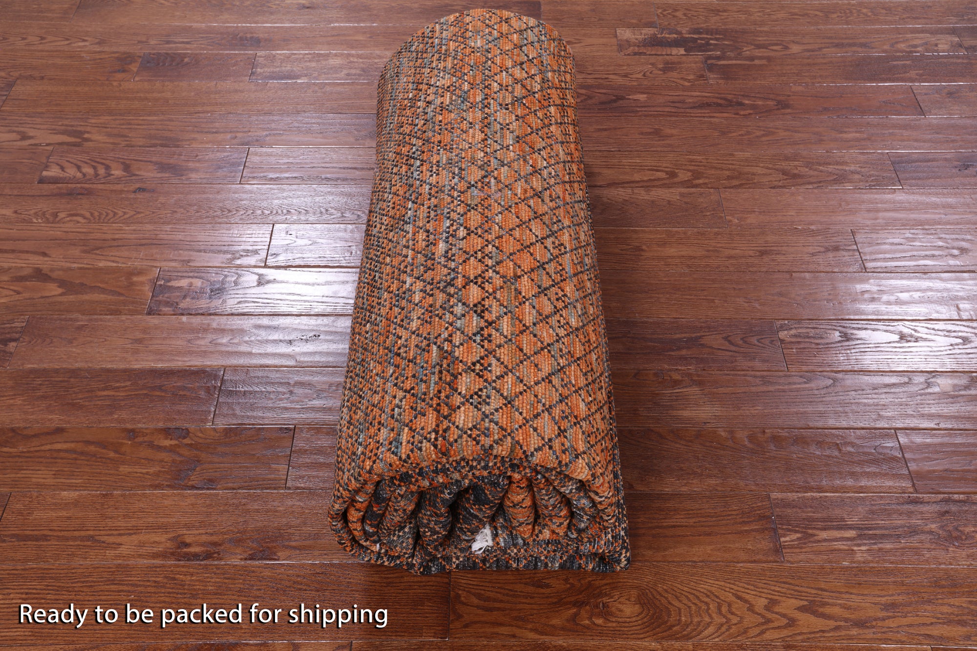 Savannah Grass Hand Knotted Wool Rug - 10' 0" X 14' 0" - Golden Nile