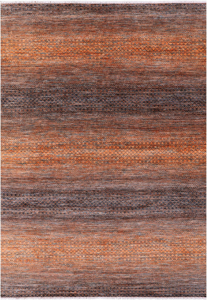 Savannah Grass Hand Knotted Wool Rug - 10' 0" X 14' 0" - Golden Nile