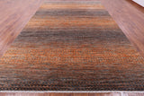 Savannah Grass Hand Knotted Wool Rug - 10' 0" X 14' 0" - Golden Nile