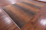 Savannah Grass Hand Knotted Wool Rug - 10' 0" X 14' 0" - Golden Nile