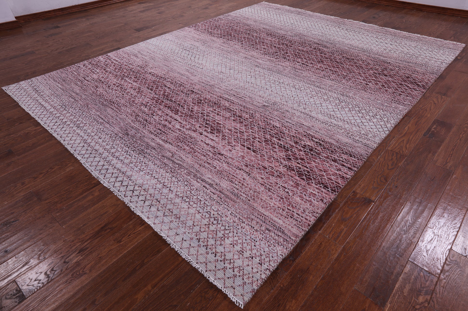 Savannah Grass Handmade Wool Rug - 9' 2" X 12' 0" - Golden Nile