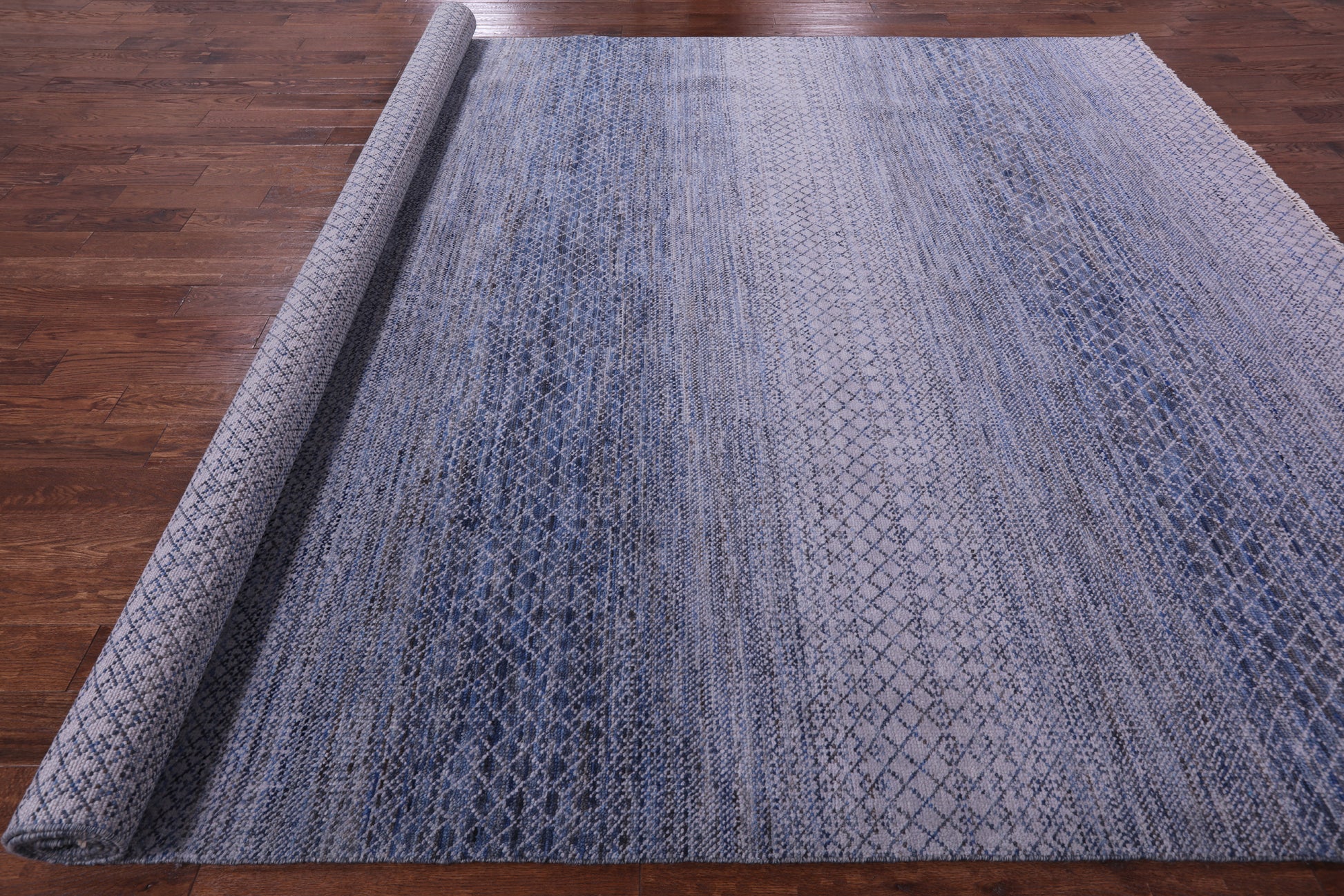 Savannah Grass Hand Knotted Wool Rug - 10' 0" X 14' 0" - Golden Nile