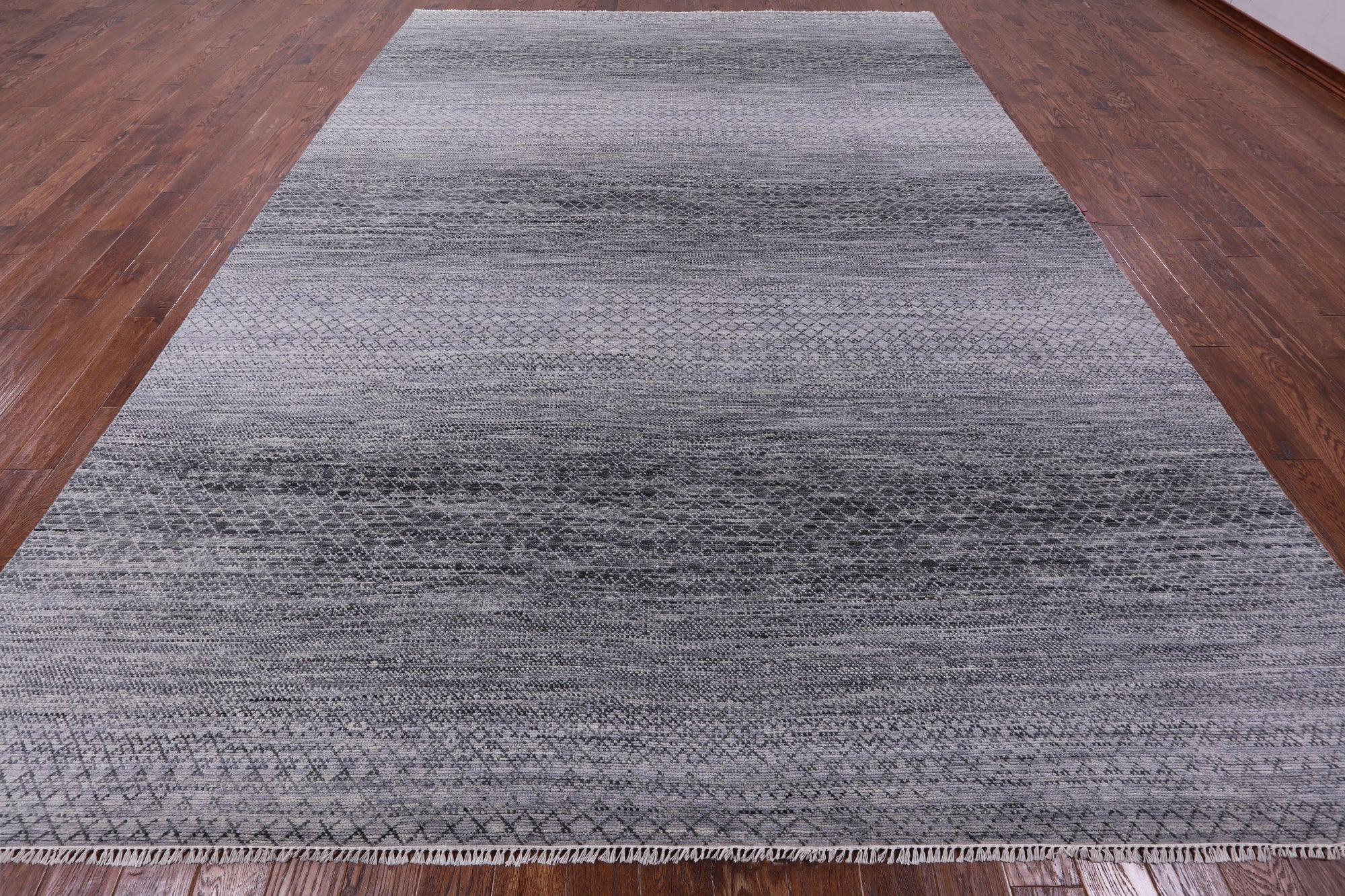 Savannah Grass Hand Knotted Wool Rug - 10' 1" X 14' 2" - Golden Nile