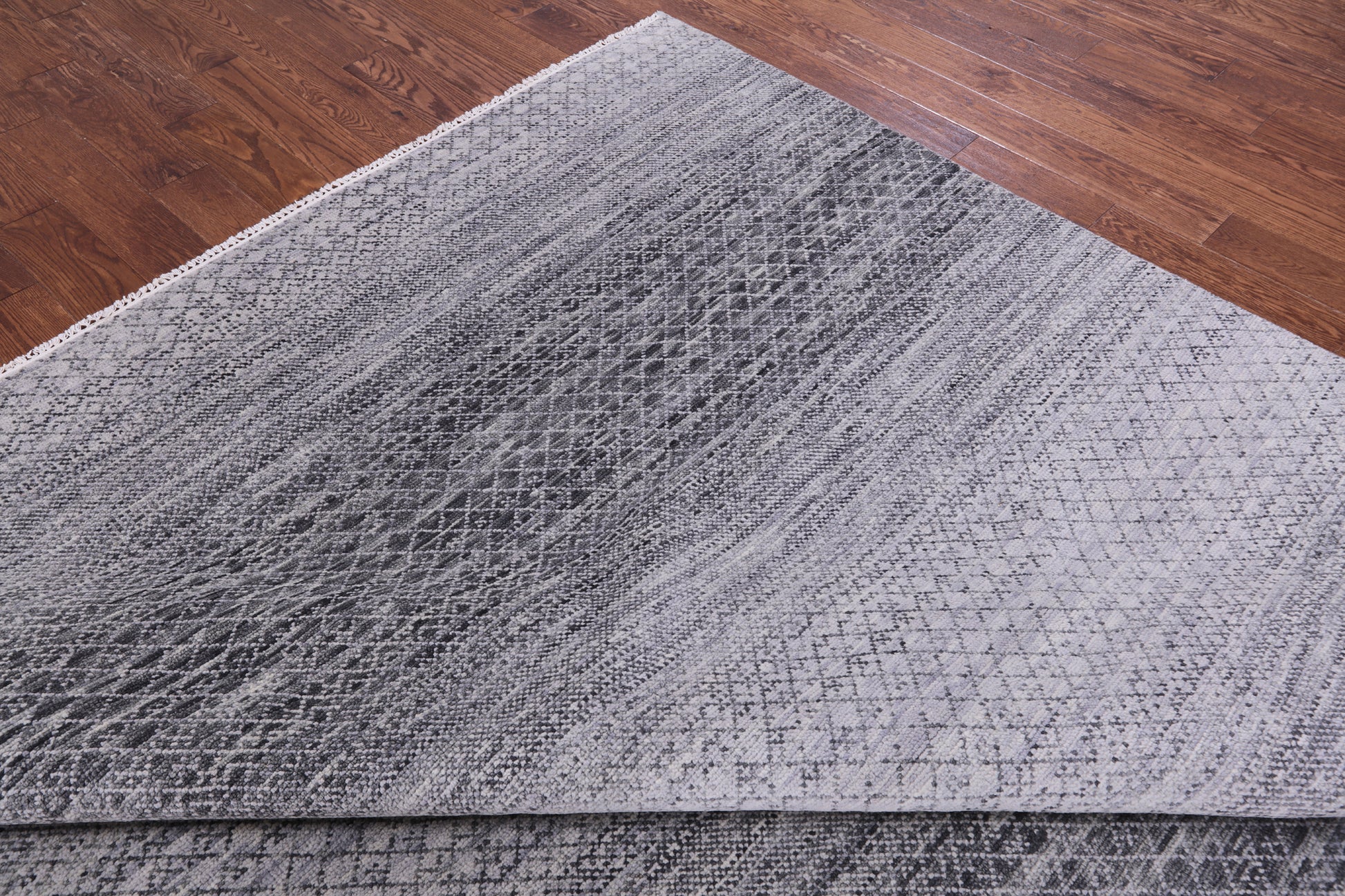 Savannah Grass Hand Knotted Wool Rug - 10' 1" X 14' 2" - Golden Nile
