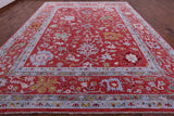 Turkish Oushak Handmade Wool Rug - 12' 3" X 15' 0" - Golden Nile