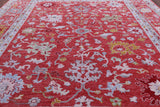 Turkish Oushak Handmade Wool Rug - 12' 3" X 15' 0" - Golden Nile