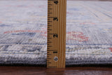Grey Turkish Oushak Hand Knotted Wool Rug - 9' 0" X 12' 0" - Golden Nile
